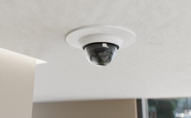 AI Dome Camera Flush Mount (White)