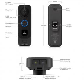 UniFi G4 Doorbell Professional PoE Kit - Black