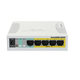 Refurbished/Gebruikt RB260GSP - 5 port gigabit switch + PoE