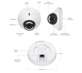 UniFi Protect G5 Dome Camera 3-pack