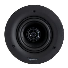 TruAudio LFR, High output round 2-way in-ceiling frameless speaker, 4” poly woofer	