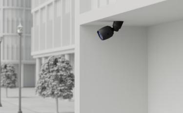 Bullet Camera Angled Base (Black)